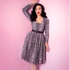 Vixen by Micheline Pitt Zebra Troublemaker Swing